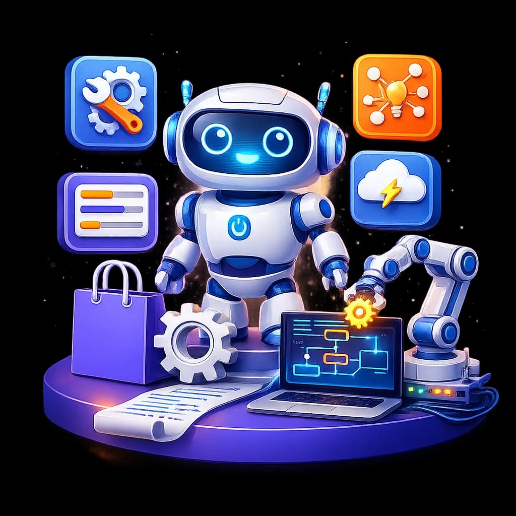 Automation services illustration