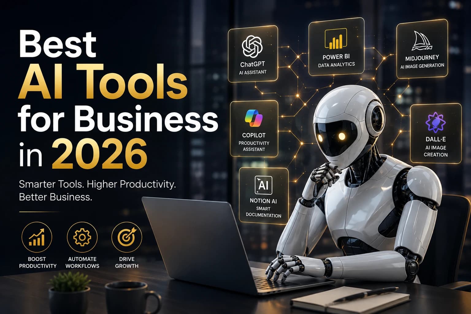 Best AI tools for business in 2026